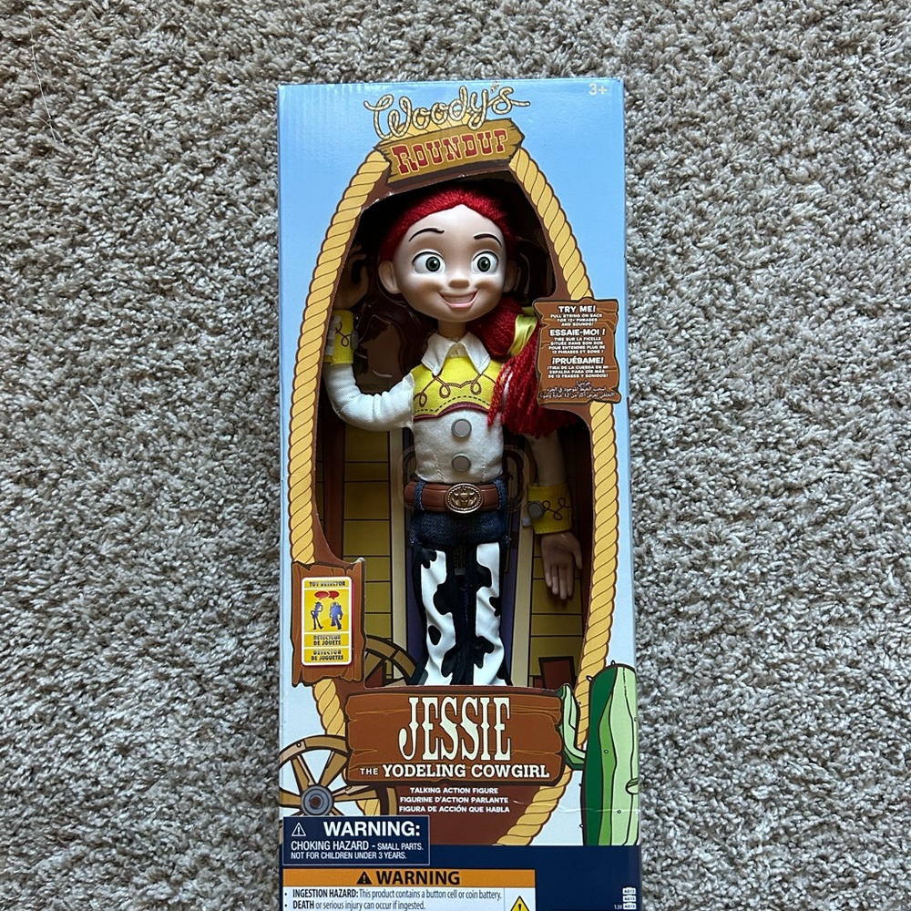 Disney Jessie Doll with Red Hair and Yellow Shirt